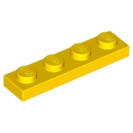 LEGO PARTS 3710 Plate 1 X 4
