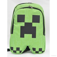 Minecraft Creeper Styling Backpack Schoolbag MC Creeper Bag Green School Gift For Kids Travel Backpack Large Capacity high quality high quality