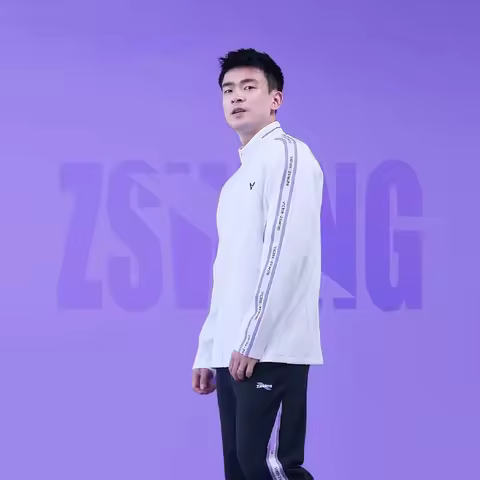 zswing badminton clothes sports clothing long sleeve jacket men's women's sportwear coats trousers p