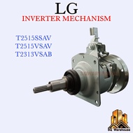 Alat Ganti Mesin Basuh = T2515SSAV / T2515VSAV / T2313VSAB LG WASHING MACHINE INVERTER MECHANISM GEA
