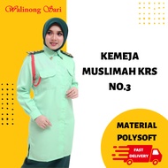 Kemeja KRS Pemimpin No.3 Polysoft