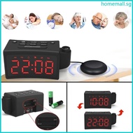 HO ZH009A1 Digital Projectors Alarm Clock Bedside Waked Up Projection Radio Clock