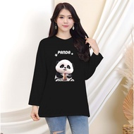 Women's Oversized Long Sleeve T-Shirt Women's Long Sleeve Distro T-Shirt / Oversized Long Sleeve Str