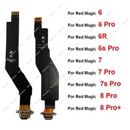 USB Charger Port Flex Cable For ZTE Nubia Red Magic 6 Pro NX669J 6R NX666J 7 NX679J 7Pro NX709J 7s P