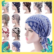 YOHII Turban Hat  Fashion Scarf Muslim Cancer Chemo Hat