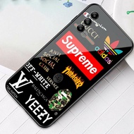 HP (U 018) Samsung A04s Glass Case - Casing Samsung A04shp - Samsung A04s Glossy Glass Softcase - Sa