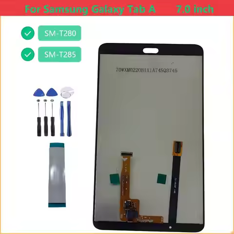 Ori For Samsung Galaxy Tab A 7.0" Wi-Fi 3G SM-T280 SM-T285 T280 T285 7.0" LCD Display Touch Screen D