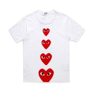 CDG PLAY T-Shirt Small Small Screen Printed T-Shirt