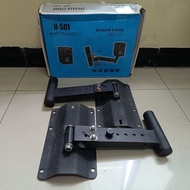 Full Iron Speaker Bracket H-501 Blue / Full Iron Wall Speaker Bracket H-501 / Hanging Speaker Bracke