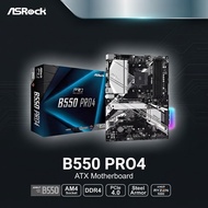 ASRock B550 Pro4 ATX Motherboard AMD Ryzen 5000 AM4 PCIe 4.0 B550 Chipset