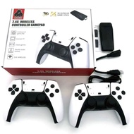 Upgraded M8 Pro game console with wireless dual controllers, 2.4G high - definition TV game console,