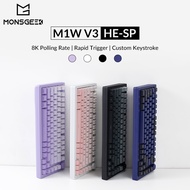 MonsGeek M1W V3 HE-SP Wireless aluminum magnetic switches Mechanical Keyboard with RGB Hot-swappable