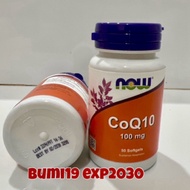 NOW C0Q10 100mg 50softgels