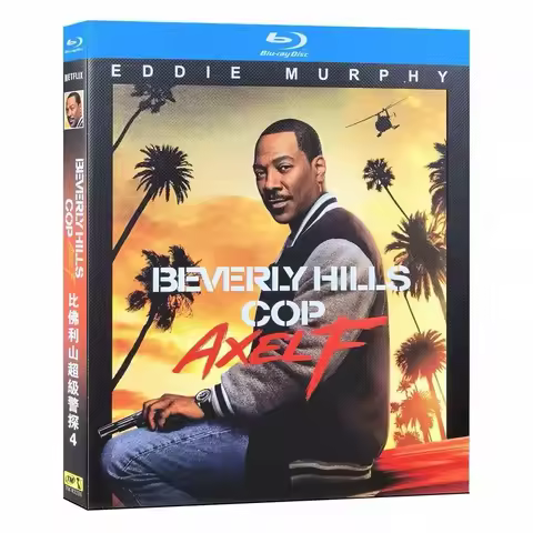 Beverly Hills Cop Axel F (2024) High Definition 1-Disc Sealed New Box Set Blu-ray Disc BD