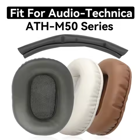 Ear Pads For Audio Technica M50 M50X M20X M30X M40X M40FS MATH-M50 ATH-M50X Headphone Earpads Replac