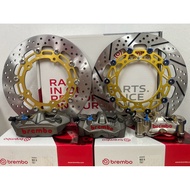 🇮🇹🇮🇹🇮🇹SYM ADXTG 400 Brembo Original GP4RX Chrome 108MM➕P34 Billet 2pos Chrome / M4 108mm➕P34 Red Log