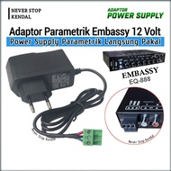 Embassy eq-888 DC 12Volt car equalizer parametric adapter