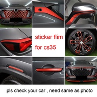 red item for Changan CS35 Plus Turbo 2023 Steering Wheel Decorative Strip Cs35plus 2022