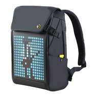 HY-N/🎁Divoom Pixoo-M pixel backpack shoulder shock-absorbing schoolbag men's student large-capacity computer travel bag,