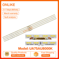 UA75AU8000K ซัมซุง75 "ไฟเรืองแสงทีวี LED (LAMPU TV) ซัมซุง75นิ้วไฟเรืองแสงทีวี LED UA75AU8000 75AU80