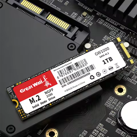 Great Wall M.2 SSD NGFF 128GB 256GB 512gb 1TB 2TB M2 SATA SSD 2280 SATA3 Internal Solid State Drive 