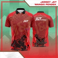 Parama！！ |Original Jnt Express Jersey all print cool J&T packaging courier driver clothing