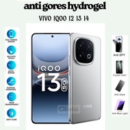 LAYAR Anti-scratch hydrogel vivo iqoo 12 13 14 screen protector matte clear spy blueray matteblue fu