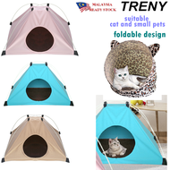 TRENY Pet Tent Kennel Four Seasons General Purpose Portable Outdoor Travel Pet Corgi Small Dog House Dog Cage Cat Nest Pet Nest