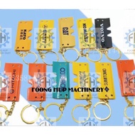 mini excavator keychain key ring alloy track keychain komatsu kobelco caterpillar hitachi sany sumit