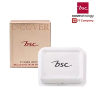 [ Refill ] BSC C - COVER LIGHT POWDER SPF25 PA+++ 10g รีฟิล บีเอสซี ซี คอฟเวอร์ เครื่องสำอาง แป้ง พั