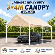 Gazebo Tent Canopy Khemah High Quality Outdoor Tent Heavy Duty Folding Canopy Outdoor Parking Tent