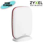 Zyxel SCR50AXE AXE5400 WiFi 6E Tri-band Gigabit Ethernet Wireless Router ประกันศูนย์ เช็คสินค้าก่อนสั่งซื้อ