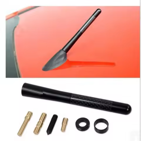 12CM Car Carbon Fiber Antenna for Great Wall Haval Hover H3 H5 H6 H7 H9 H8 H2 Emblem M4 Wingle 5for 