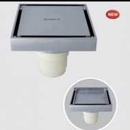San Ei Hn 908 Square Ceramic Floor Drain