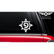 World of Warcraft HearthStone Car Sticker bumper 03