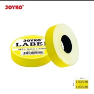 Joyko 2-Row Yellow Price Label LB-P2CY - Price Label 2 Line 1 Slop 10 Pcs