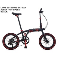Sepeda 20 Lipat Batman Pacific / Sepeda Lipat
