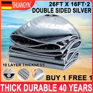 trapal waterproof makapal  buy 1 take 1 size 19ft x 26ft tolda trapal rain cover lona trapal sale tr