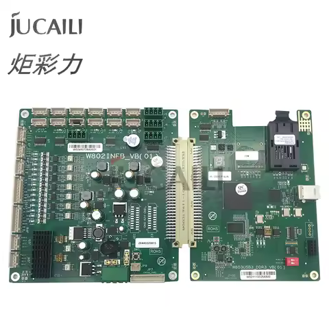 Jucaili Wellprint xp600/tx800/i3200 optical Flatbed Version double head board for Eco solvent/UV pri