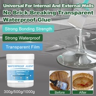 1kg  Acrylic Waterproof Quick-Dry Professional Waterproof Paint/Transparent waterproof glue/tiles pa