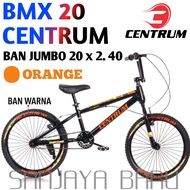 SEPEDA BMX 20 VELION CENTRUM MORISON COLLINS MAXIMUS FOSTER FRAME BESI SPOKE MOTOR BAN JUMBO 2.40 AN