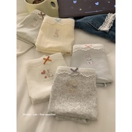 "Afternoon Dozing Cat" Inspired Cute Women's Cotton Long Underwear