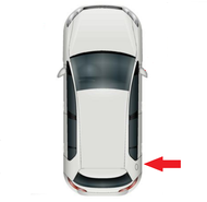 【Must-Have Style】 Rear Bumper Chrome Strip For Mercedes Benz E Class W211 Oem 2118852721 2118852821