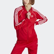adidas ไลฟ์สไตล์ เสื้อแทรค Adicolor Classics SST ผู้หญิง สีแดง IK4032