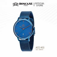 Roscani Ace 403 Mesh Men Watch - Minimalist Dial | Stainless Steel Mesh | Quartz | Jam Tangan Lelaki