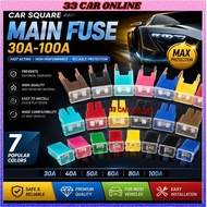 CAR SQUARE MAIN FUSE 30A 40A 50A 60A 80A 100A