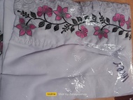 Mukena Terusan Polino Inner Polino Ciput Bordir