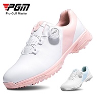 PGM Golf Shoes รองเท้าผ้าใบกันน้ำสำหรับผู้หญิงกันลื่นน้ำหนักเบาลูกบิดกันกระแทกที่สะดวกสบาย แต่เพียงผ
