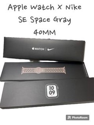 Nike X Apple  watch 八成新 SE 40 太空灰 GPS