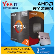 AMD Ryzen™ 7 5700G AM4 Desktop Processors with Radeon™ Graphics + ASUS AM4 B550 MOTHERBOARD